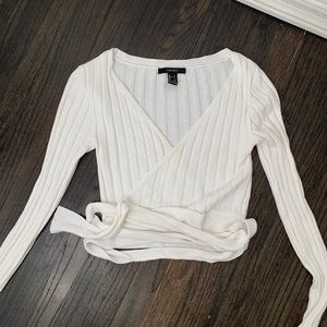 Long Sleeve wrap top